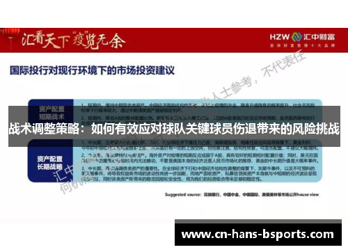战术调整策略：如何有效应对球队关键球员伤退带来的风险挑战