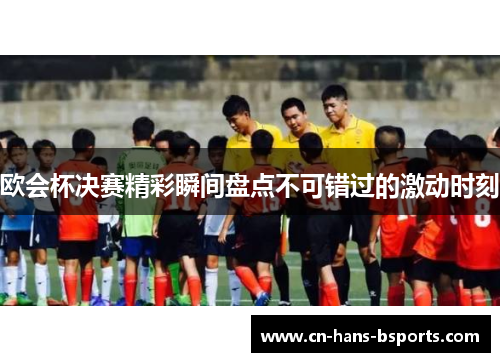 欧会杯决赛精彩瞬间盘点不可错过的激动时刻